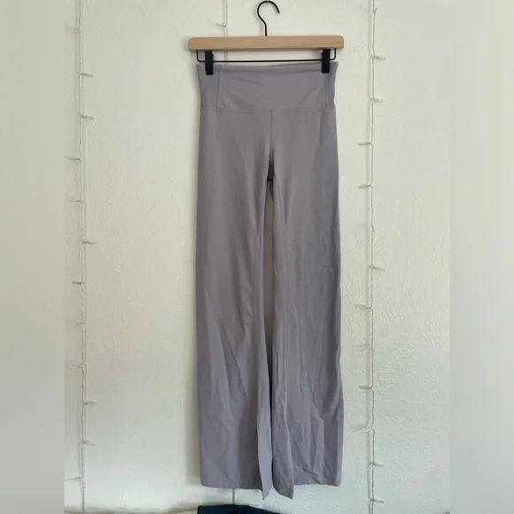 Athleta Lilac Stone High Rise Barre Skinny Flare Pant | XS | Athleta Powervita - Picture 2 of 6